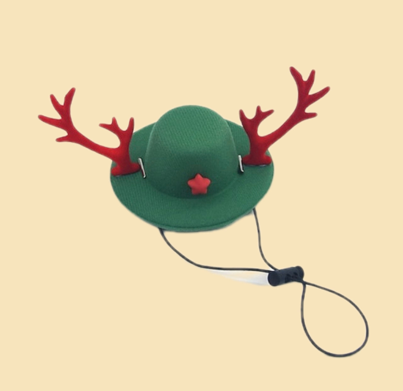 Festive Reindeer Antler Hat